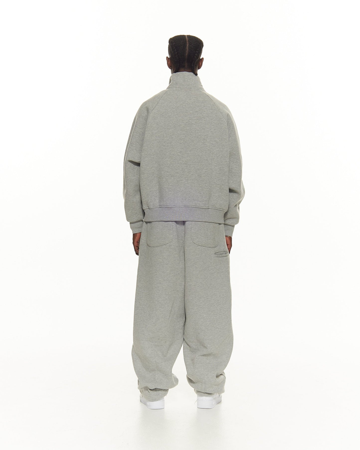 COZY TRACK JACKET – GREY
