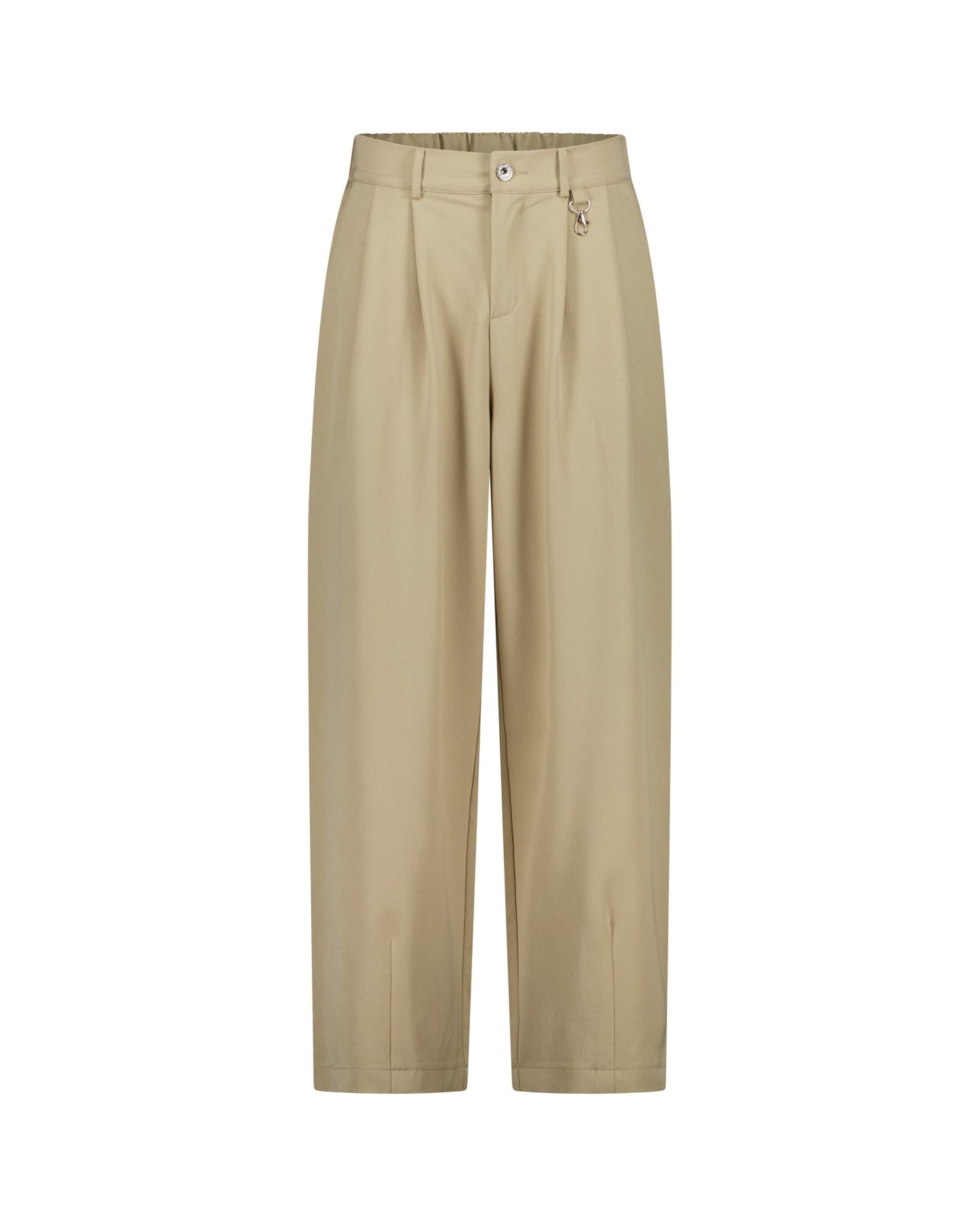 PLEATED PANTS – SAND