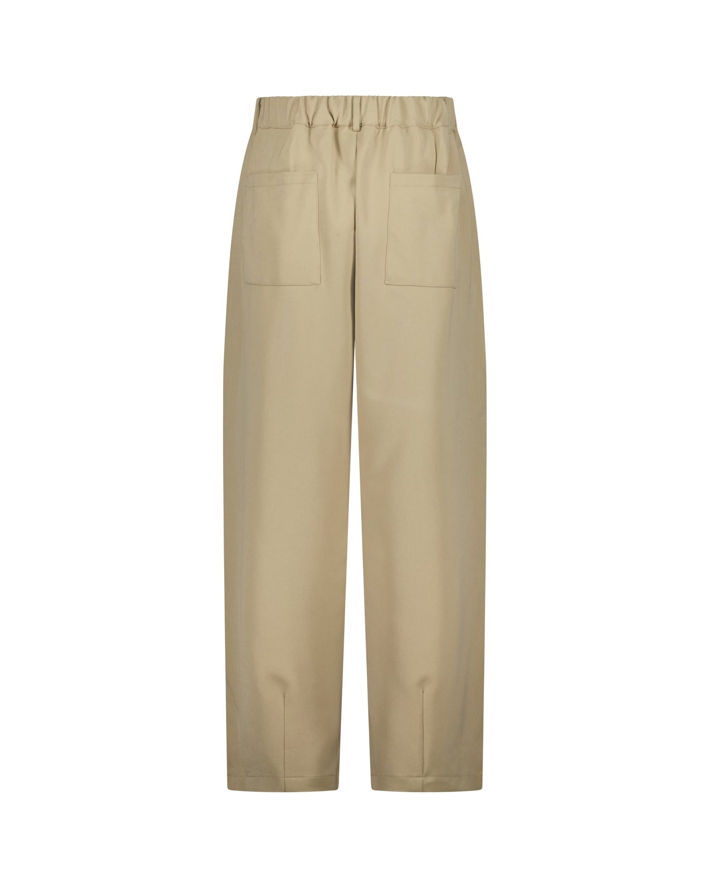 PLEATED PANTS – SAND