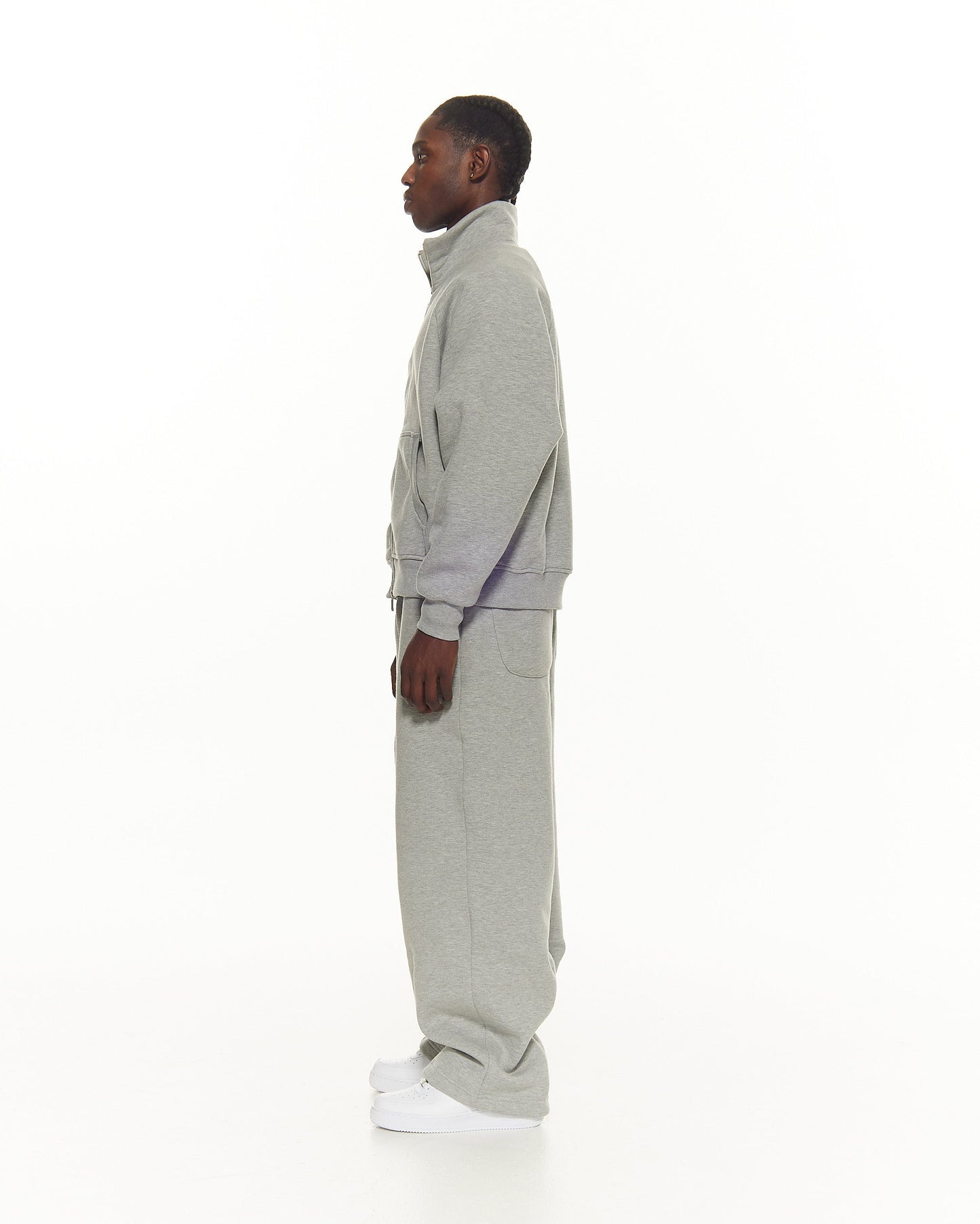 COZY TRACK JACKET – GREY