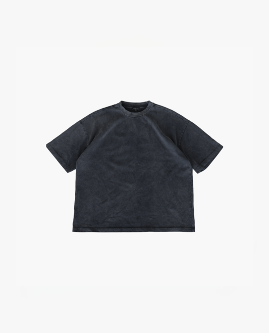 SIGNATURE BLANK T-SHIRT – FADED BLACK