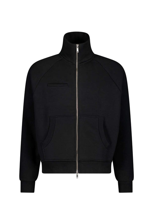 COZY TRACK JACKET – BLACK