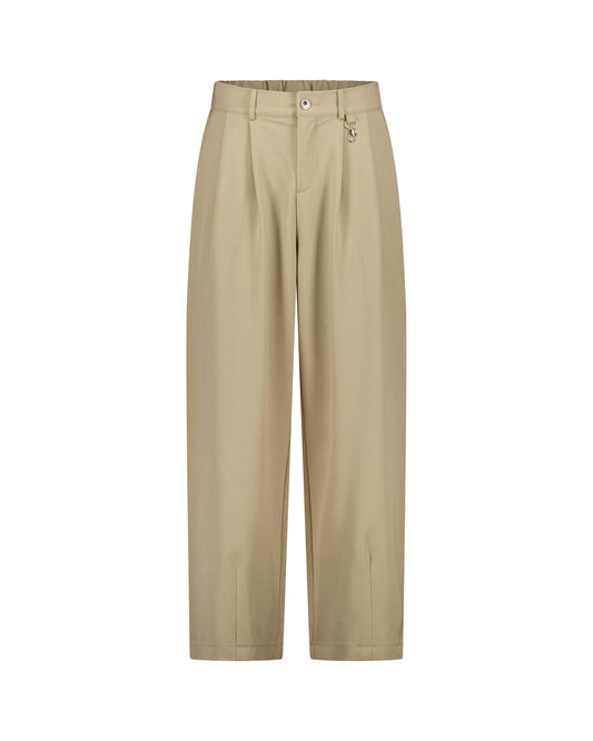 PLEATED PANTS – SAND