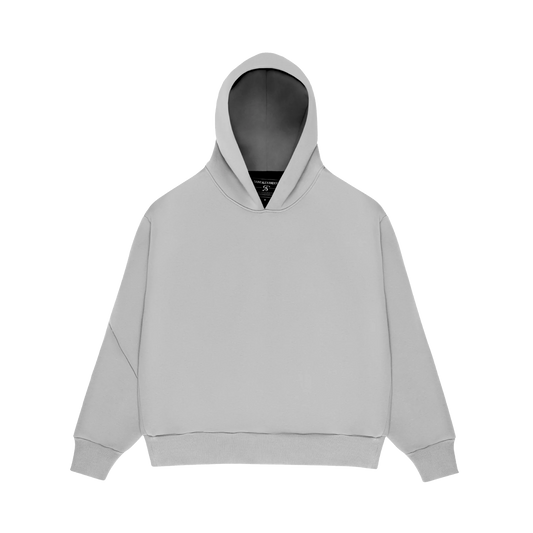 MONOCHROME HOODIE ICY GRAY