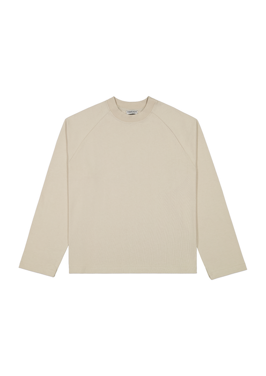LONG SLEEVE T-SHIRT – BEIGE